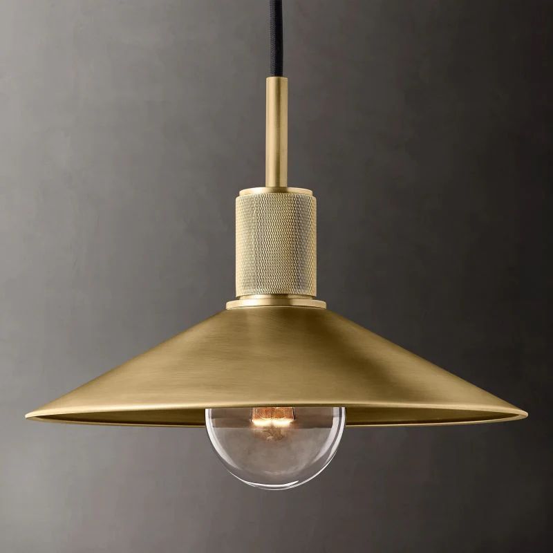 Utilitaire Metal Shade Pendant Light