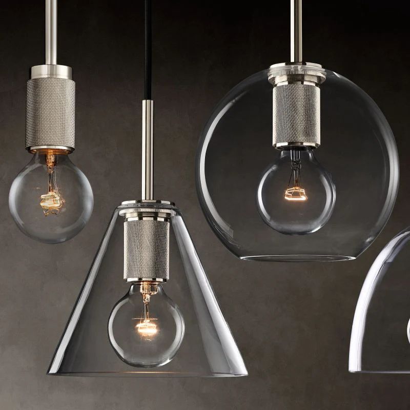 Utilitaire Metal Shade Pendant Light
