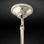 Machinist Glass Globe Pendant Light
