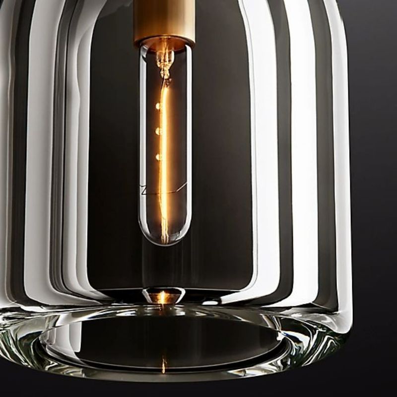 Botanist Crystal Cloche Pendant Light