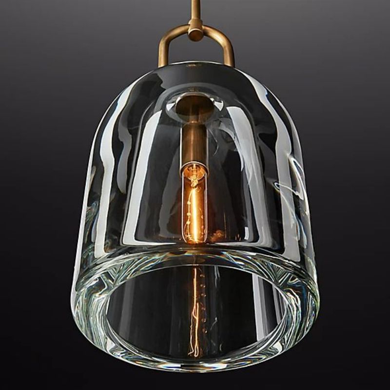 Botanist Crystal Cloche Pendant Light