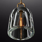 Botanist Crystal Cloche Pendant Light