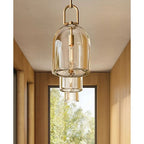 Botanist Crystal Cloche Pendant Light