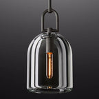 Botanist Crystal Cloche Pendant Light