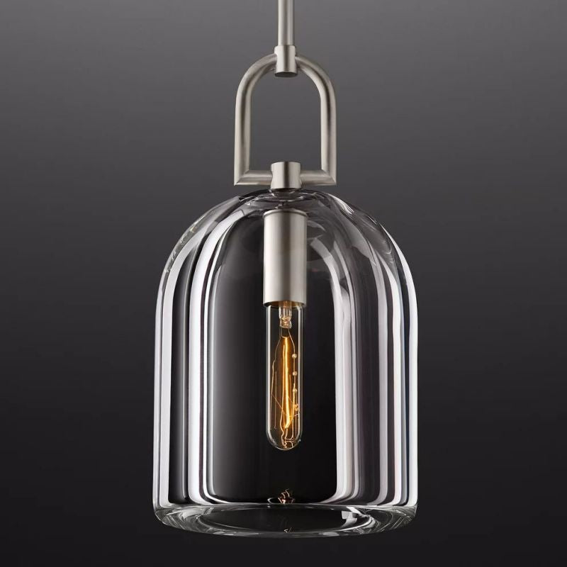 Botanist Crystal Cloche Pendant Light