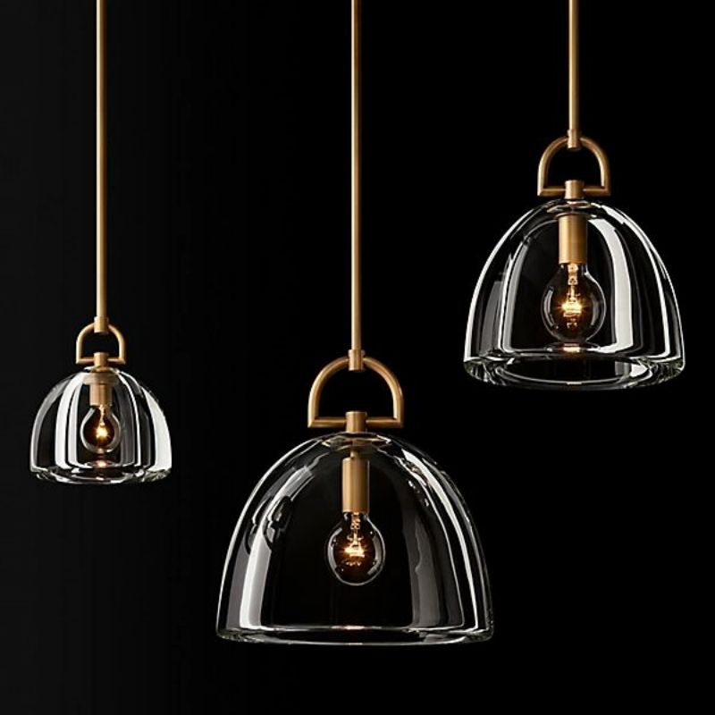 Botanist Crystal Dome Pendant Light