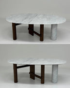 Natural Marble Sengu Dining Table