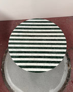 Natural Marble Striped Coffee Table