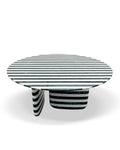 Natural Marble Striped Coffee Table