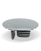 Natural Marble Striped Coffee Table