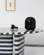 Natural Marble Striped Coffee Table