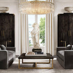 Marignan Modern Crystal Round Chandelier 60"