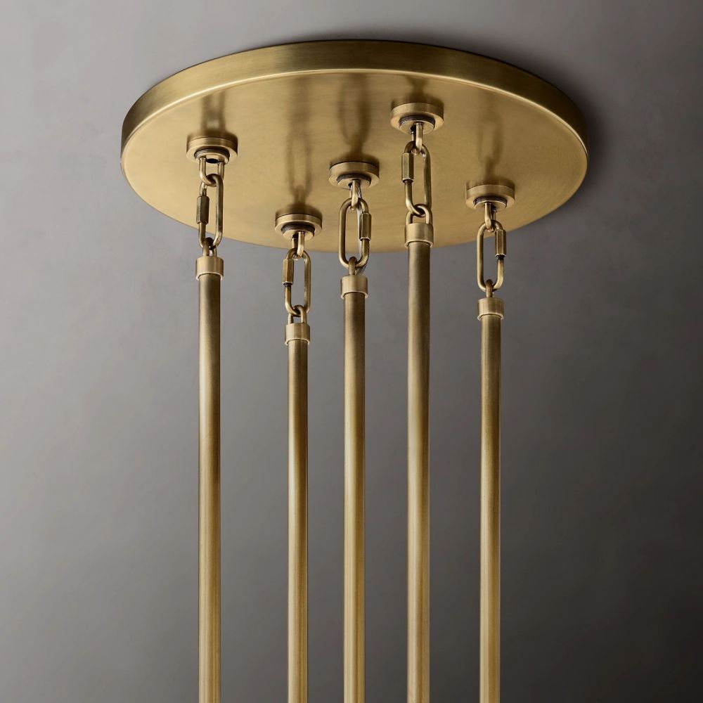 Marignan Modern Crystal Round Chandelier 60"