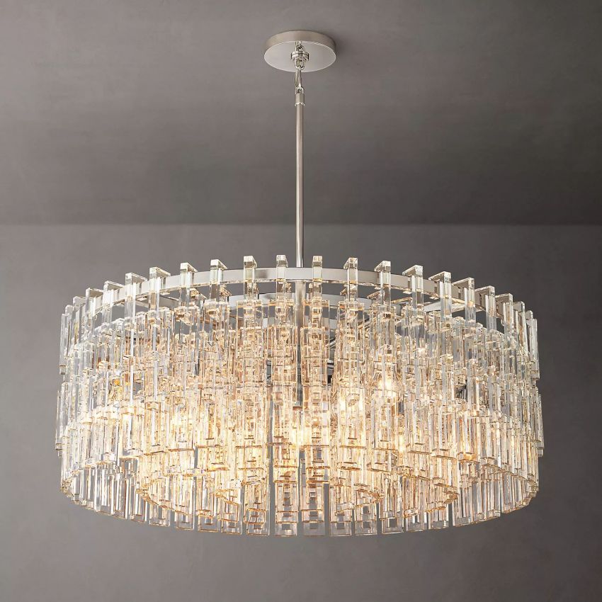 Marignan Modern Crystal Round Chandelier 36"