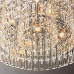 Marignan Modern Crystal Tiered Round Chandelier 36"