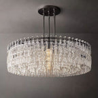 Marignan Modern Crystal Round Chandelier 48"