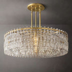 Marignan Modern Crystal Round Chandelier 48"