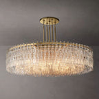 Marignan Modern Crystal Round Chandelier 60"