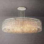 Marignan Modern Crystal Round Chandelier 60"