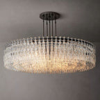 Marignan Modern Crystal Round Chandelier 60"