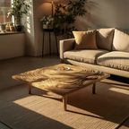 Handcrafted Irregular Coffee Table For Entryway Design