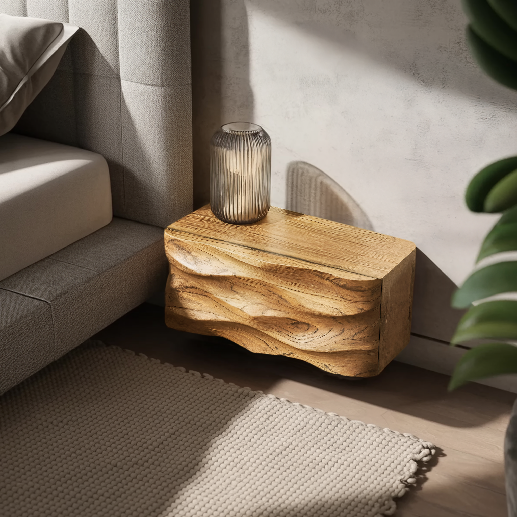 Modern Wall Mounted Nightstand For Bedroom Decor