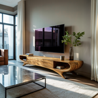 Minimalist TV Cabinet With Hidden Drawers For Living Room