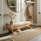 Handcrafted Bedroom Bench For Functional Furniture Styling