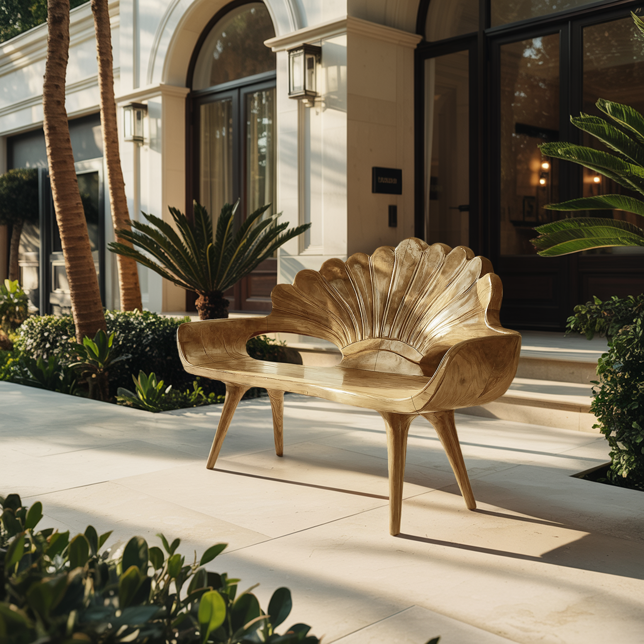 Natural Live Edge Wood Bench For Entryway Seating Area