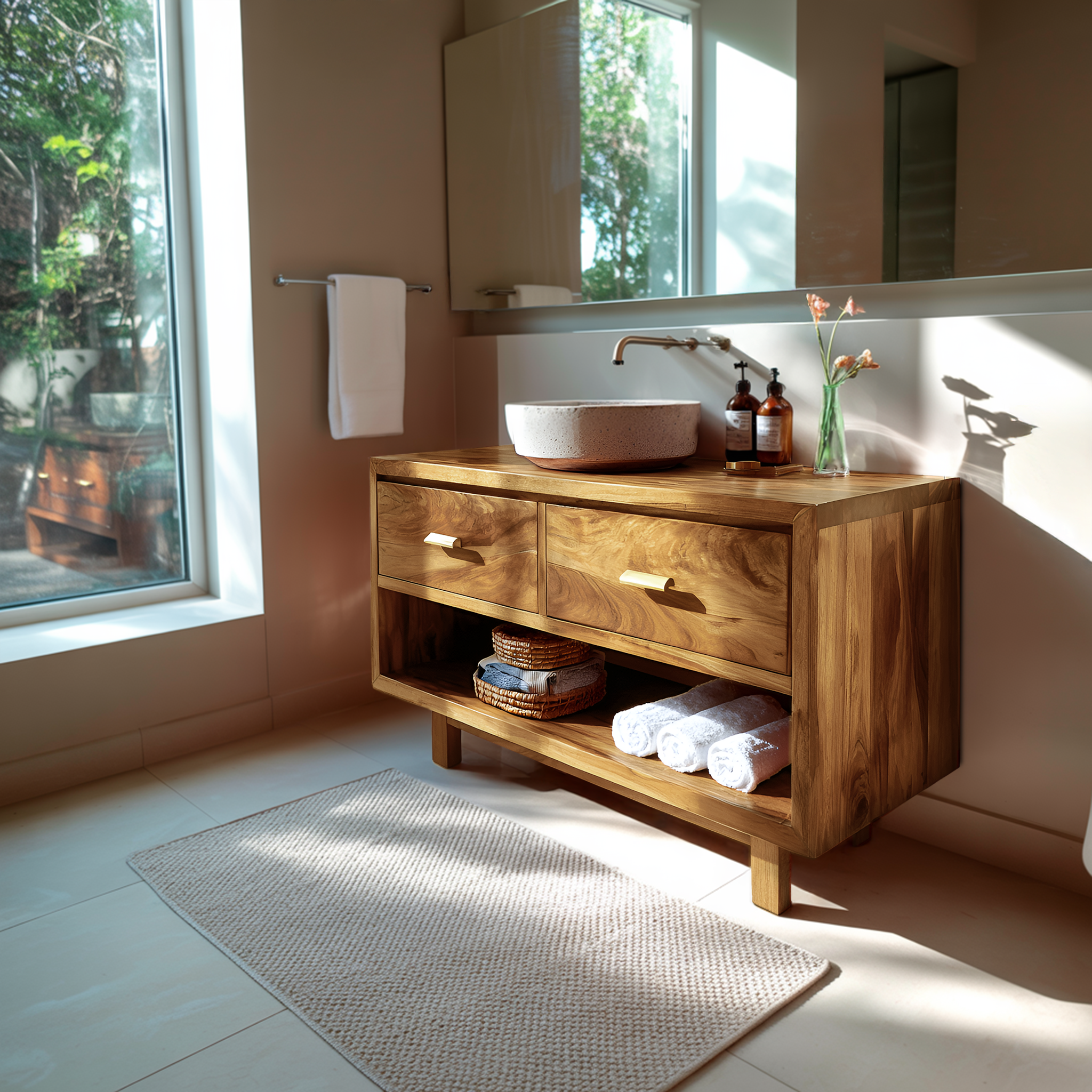 Modern Bathroom Vanity For Spa Or Bathroom Decor
