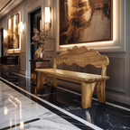 Solid Wood Entryway Bench For Modern Entryway Design