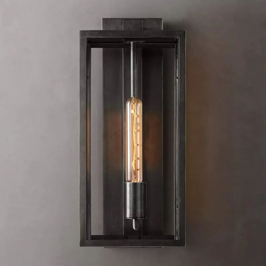 Beckman Framed Glass Wall Sconce