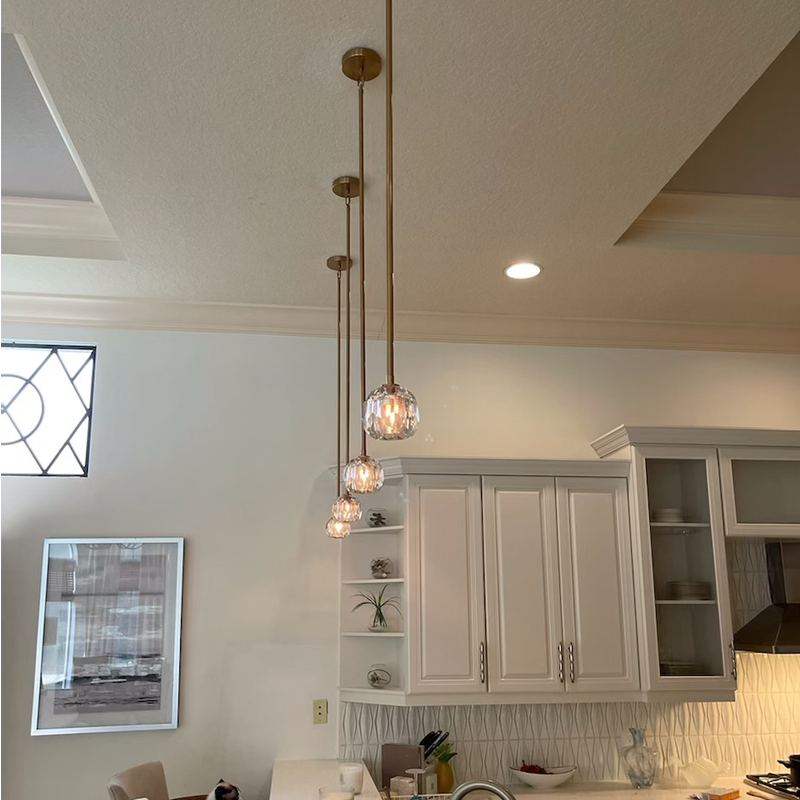 Boule De Radiant Crystal Pendant Light