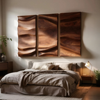 Handcrafted Solid Wood Wall Art For Modern Home