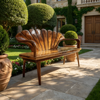 Handcrafted Wooden Bench For Entryway Hallway Seating