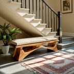 Handcrafted Solid Wood Bench For End-of-Bed Styling