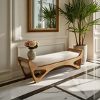 Handcrafted Bedroom Bench For Functional Furniture Styling