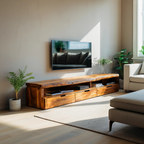 Handcrafted TV Console For Stylish Living Room Setup