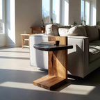 Handcrafted Wooden Side Table For Premium Furniture Look