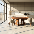 Modern Round Dining Table For Kitchen And Dining