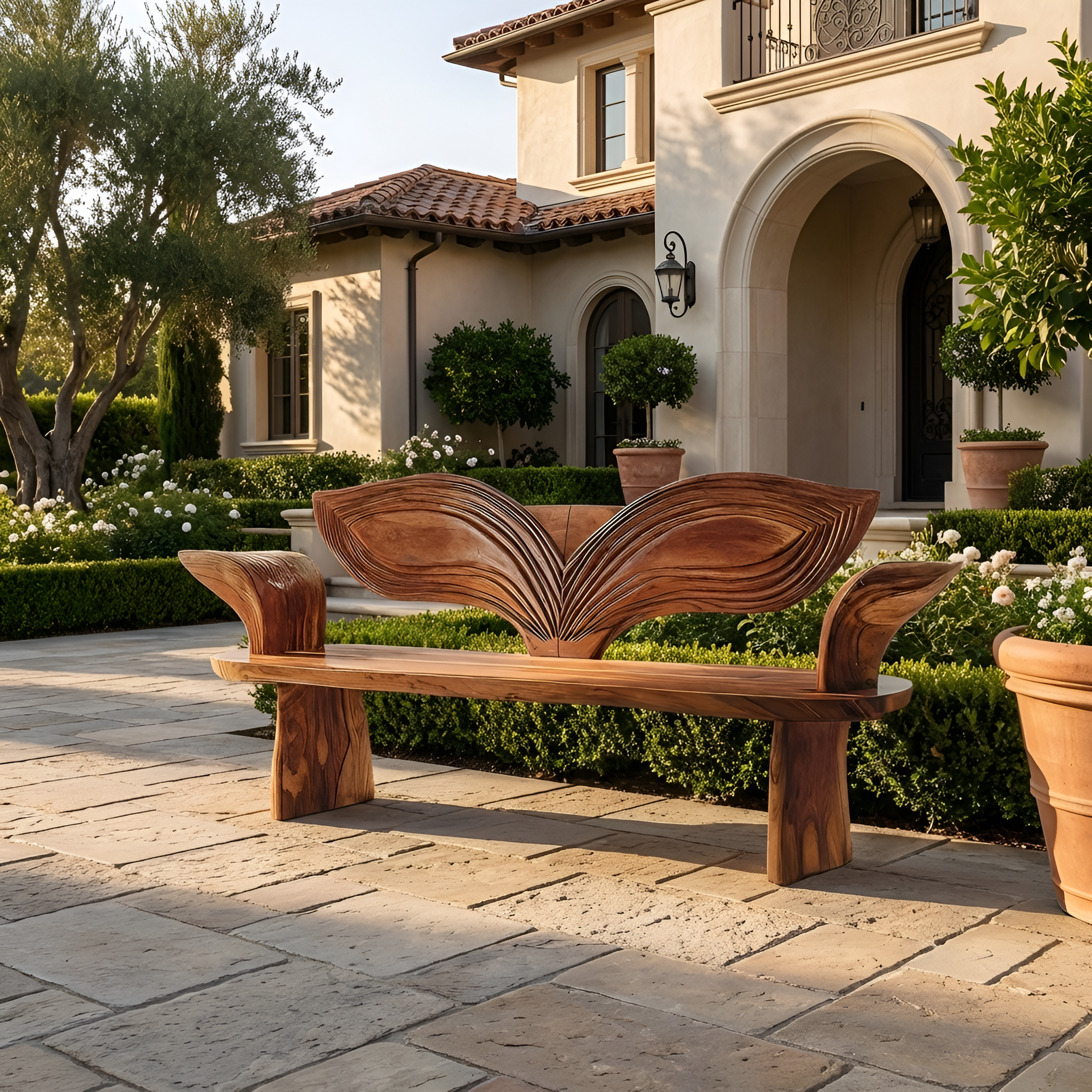 Rustic Solid Wood Entryway Bench For Hallway Furniture