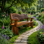 Solid Wood Entryway Bench For Minimalist Home Design