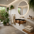 Modern Solid Wood Vanity Sink For High End Bathroom Furniture