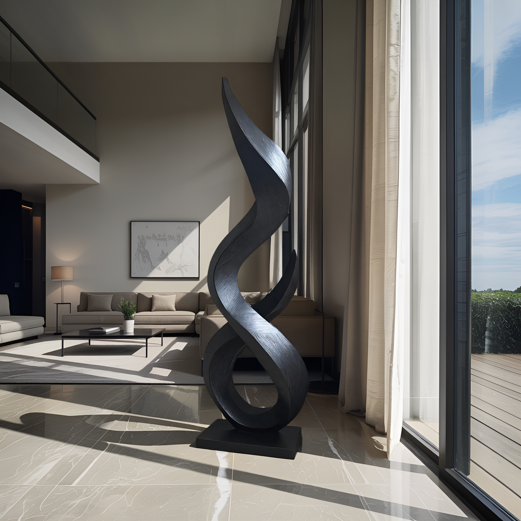 Handcrafted 3D Wood Art For Outdoor Nature-Inspired Decor