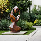 Mid Century Abstract Sculpture For Modern Outdoor Space