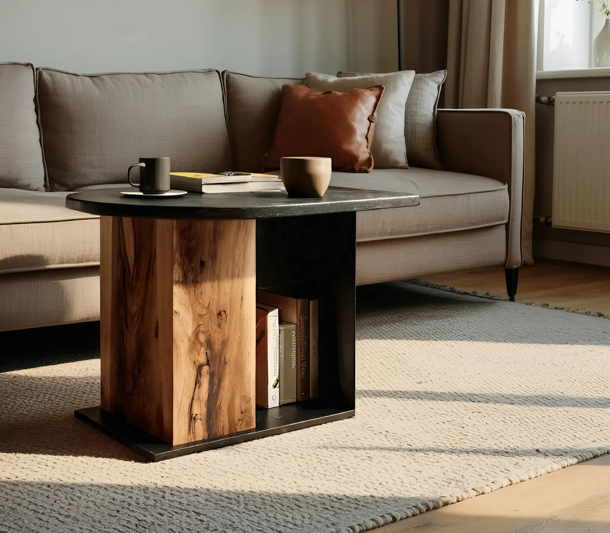 Modern Wooden Side Table For Interior Decoration Ideas