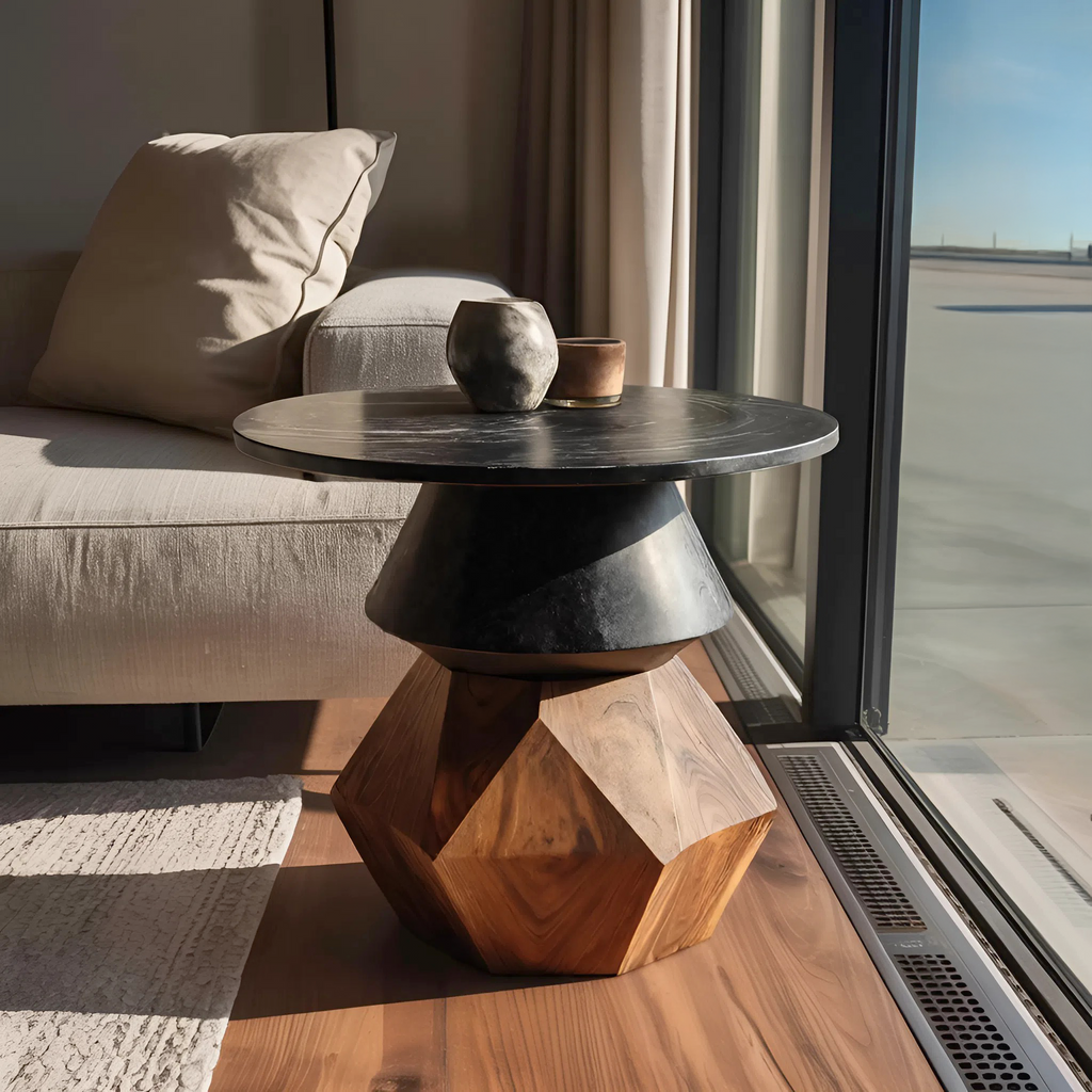 Mid Century Wooden Side Table For Entryway Design Refresh