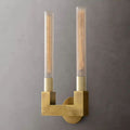 Cannele Ribbed Glass Double Wall Sconce