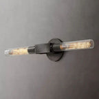 Cannele Ribbed Glass Wall Sconce