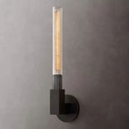 Cannele Ribbed Glass Wall Sconce